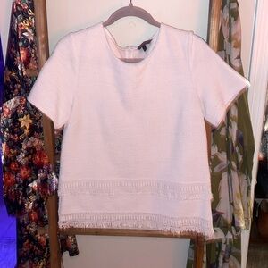 Banana Republic size medium boucle like tiered top